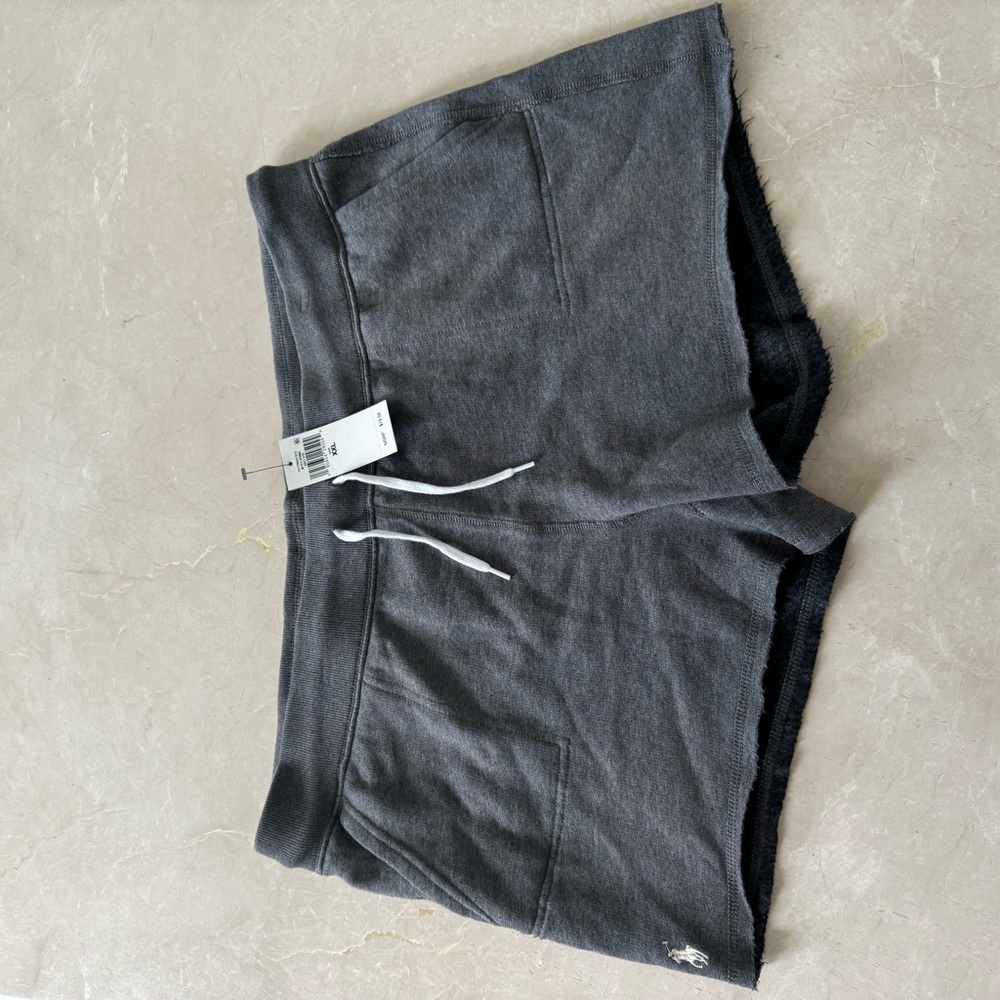 New Ralph Lauren Grey Gray Sweat Shorts. XXL. $79.